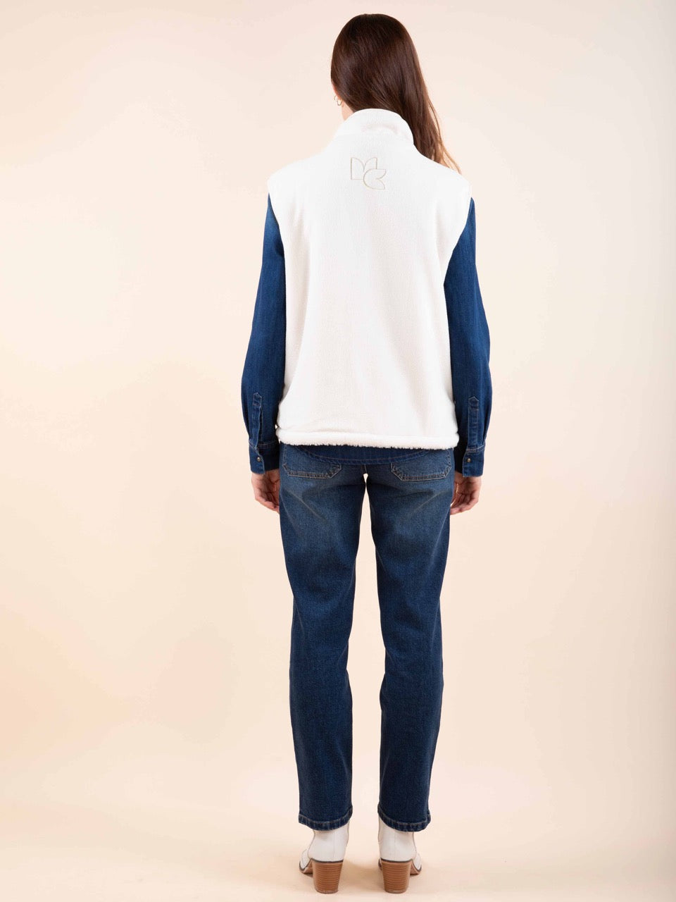 Ärmellose Wendejacke