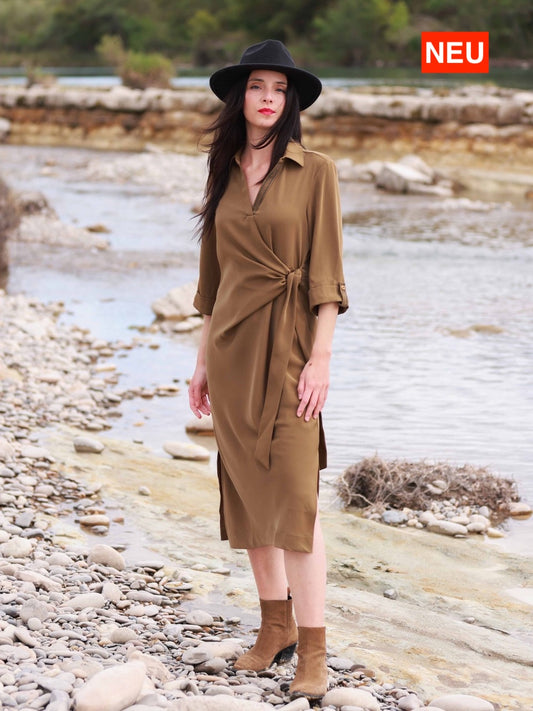 Drapiertes Kleid