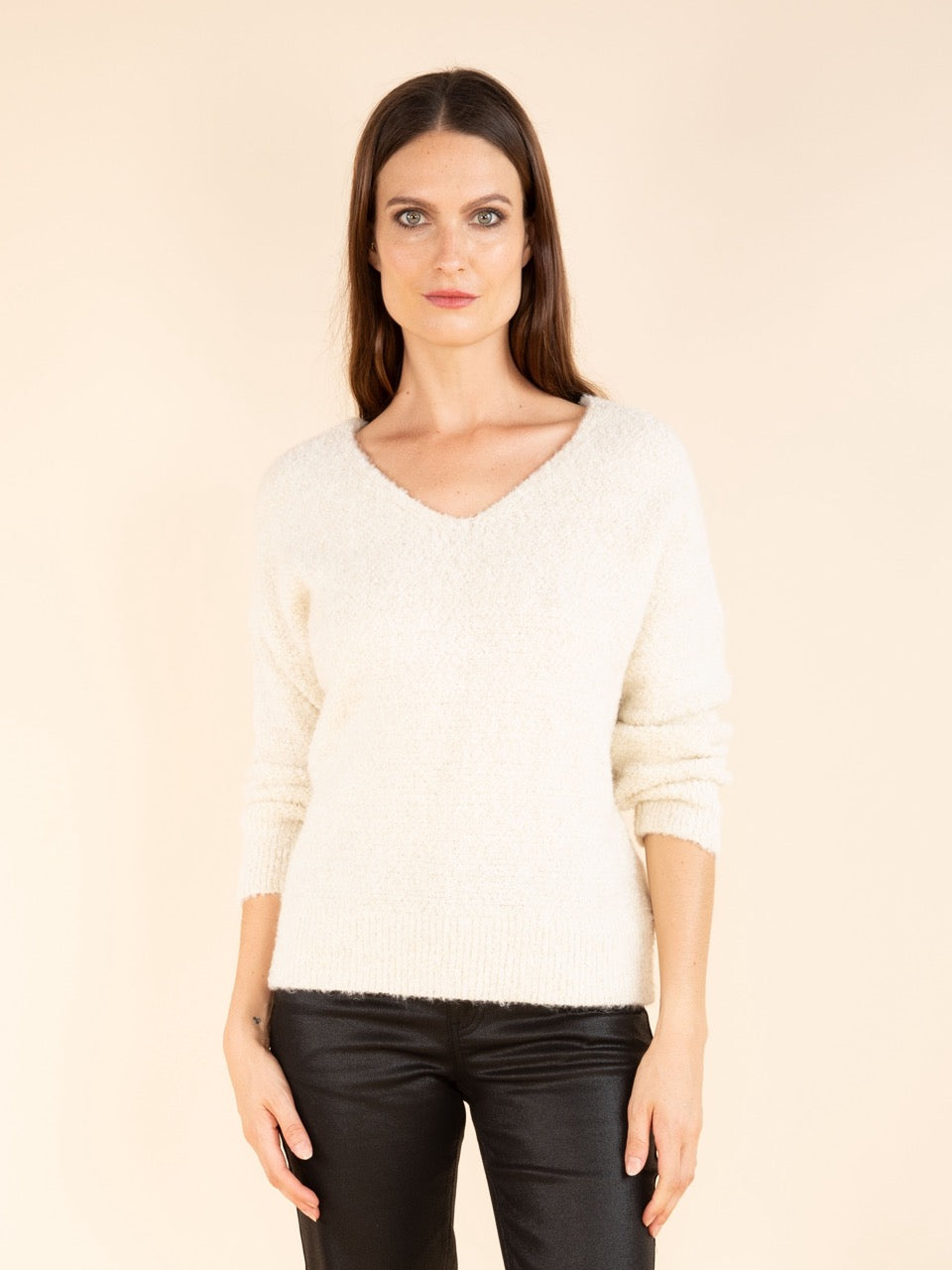Reverso-Bouclé-Pullover