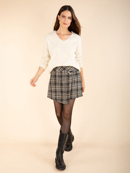 Reverso-Bouclé-Pullover