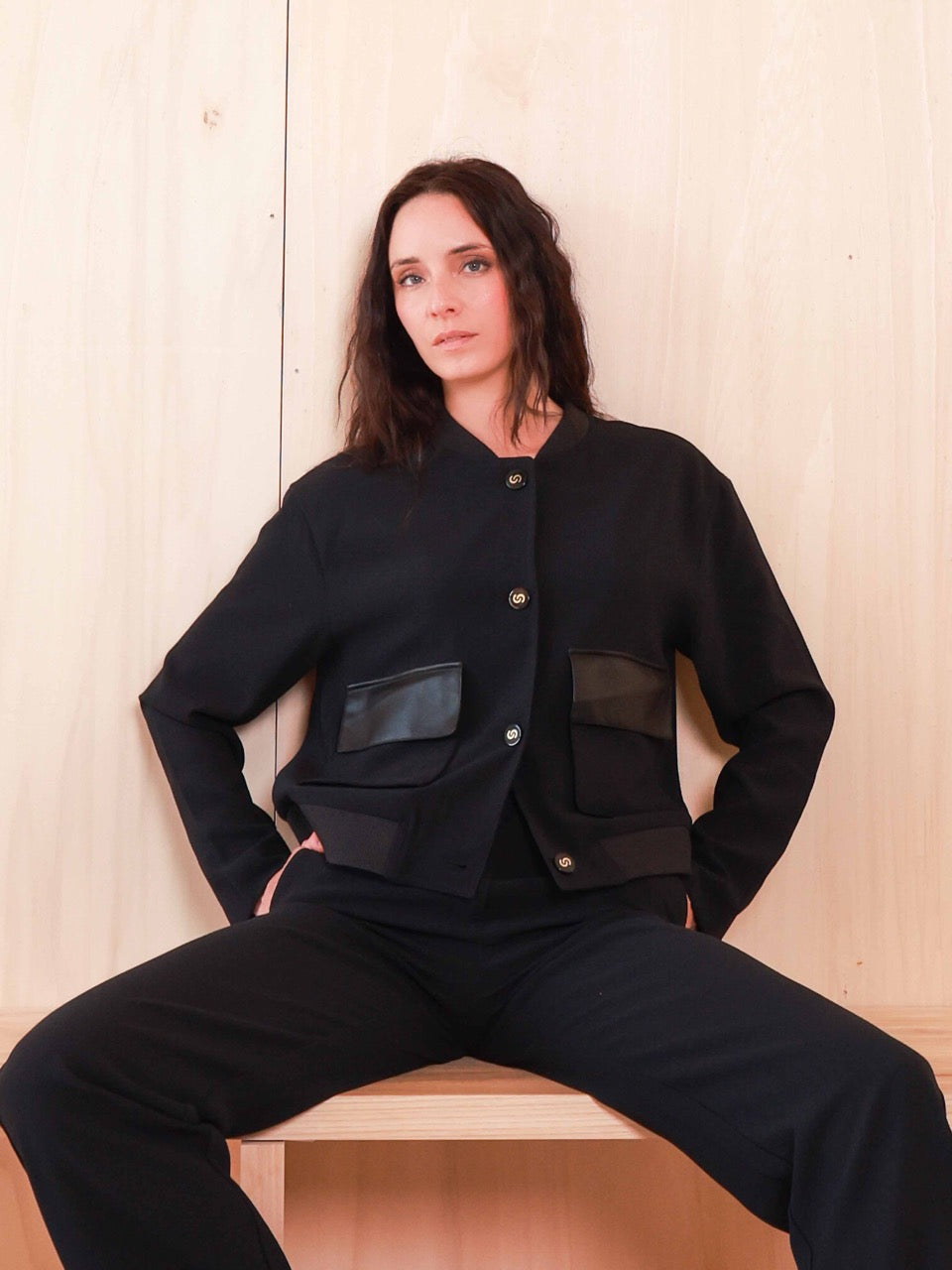 Elegante Bomberjacke