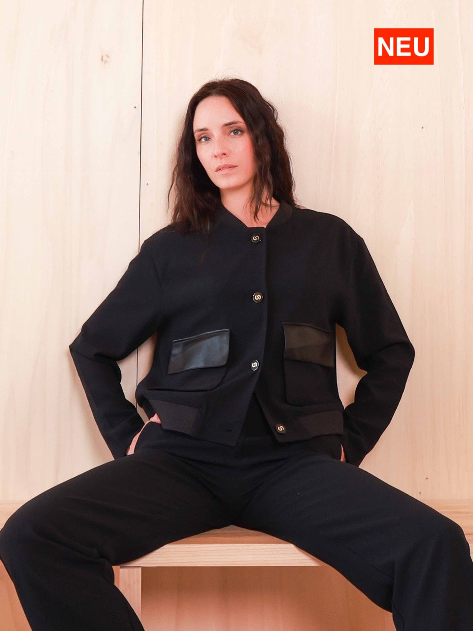 Elegante Bomberjacke