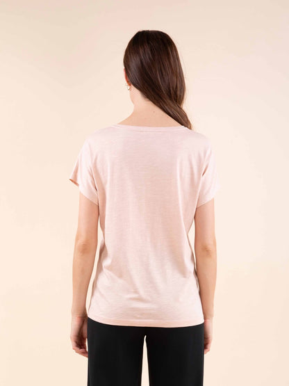T-Shirt mit Rundhalsausschnitt und Aufdruck