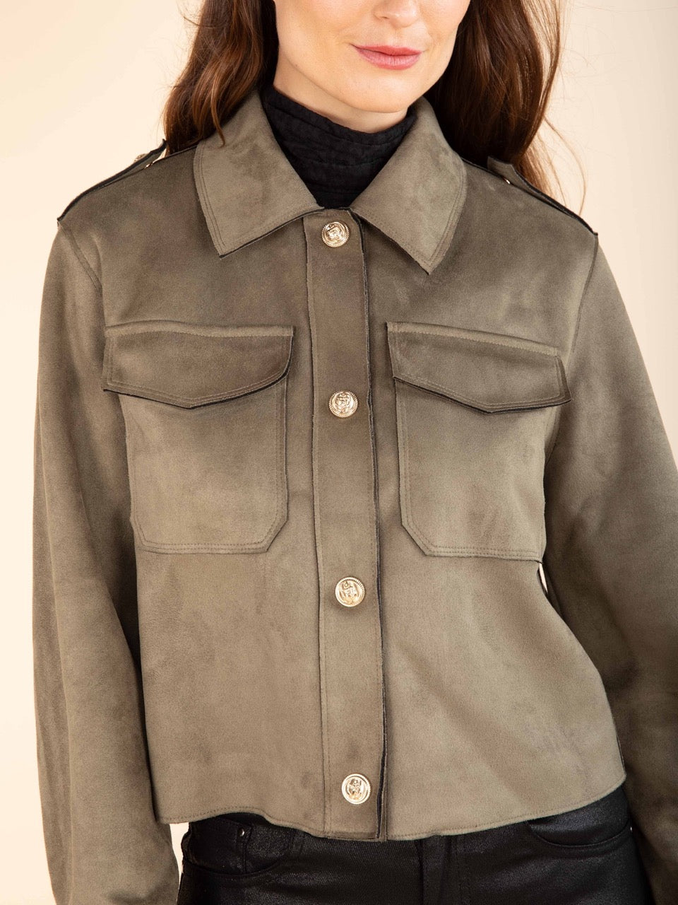 Wildlederjacke