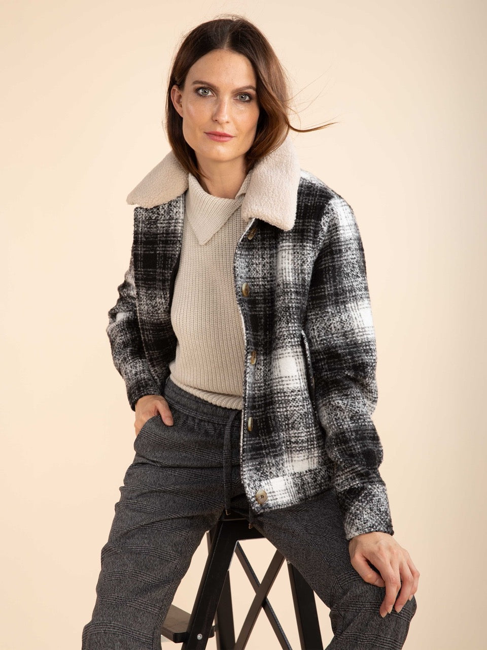 Kurze Karojacke