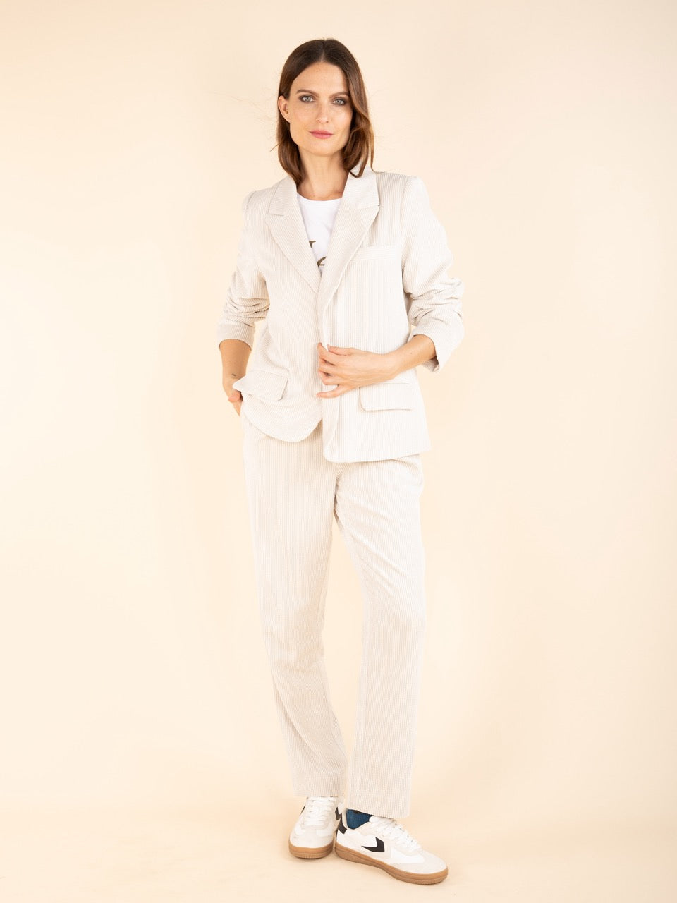 Blazer aus Cord