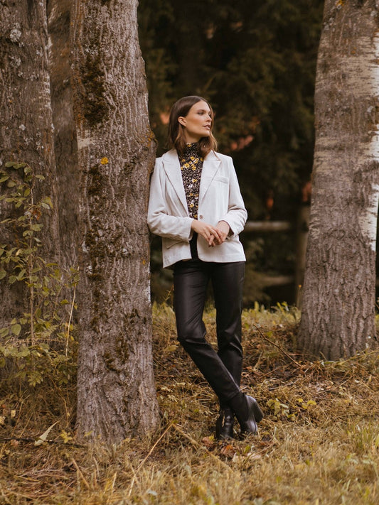 Blazer aus Cord
