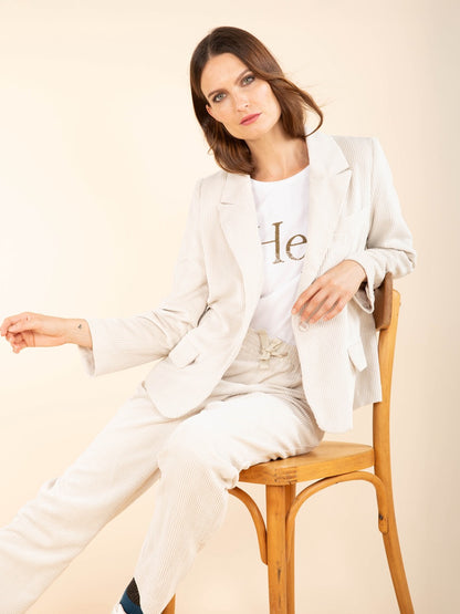 Blazer aus Cord