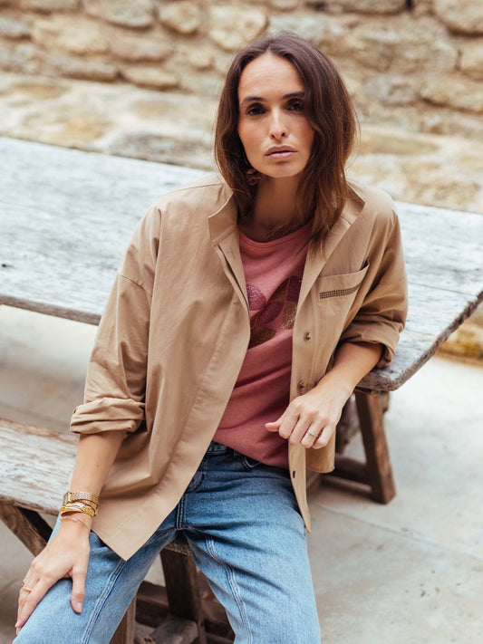 Jacke mit Knopfleiste