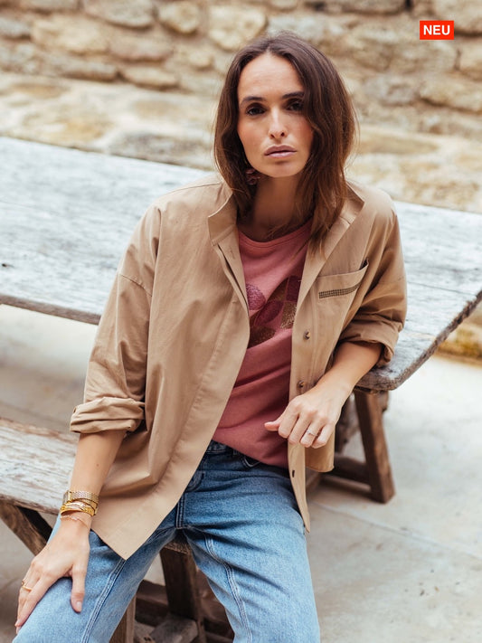 Jacke mit Knopfleiste