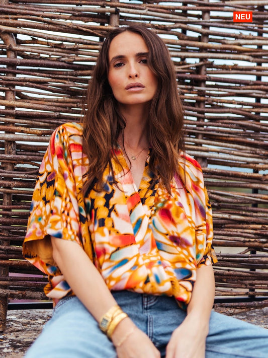 Kimono-Bluse