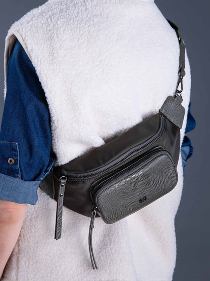 Gürteltasche in Krokodiloptik MARCEL
