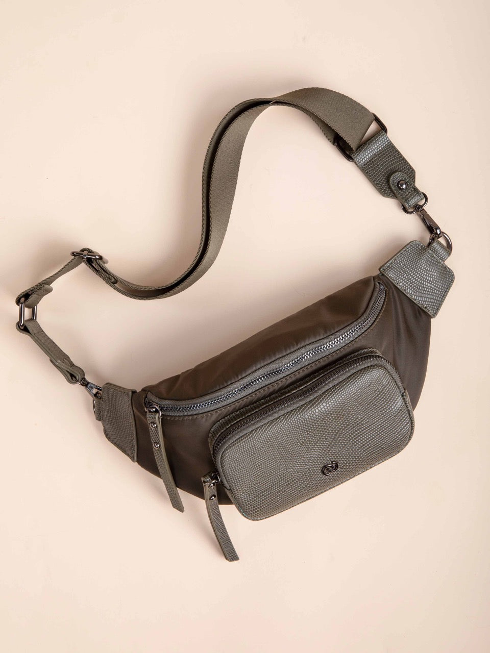 Gürteltasche in Krokodiloptik MARCEL