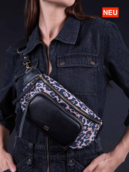 Gürteltasche mit Leopardenmuster MARCEL
