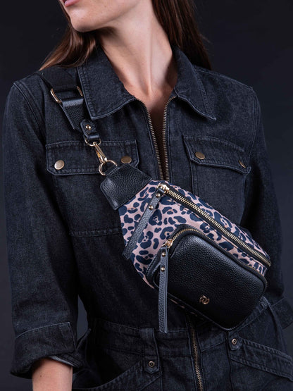 Gürteltasche mit Leopardenmuster MARCEL