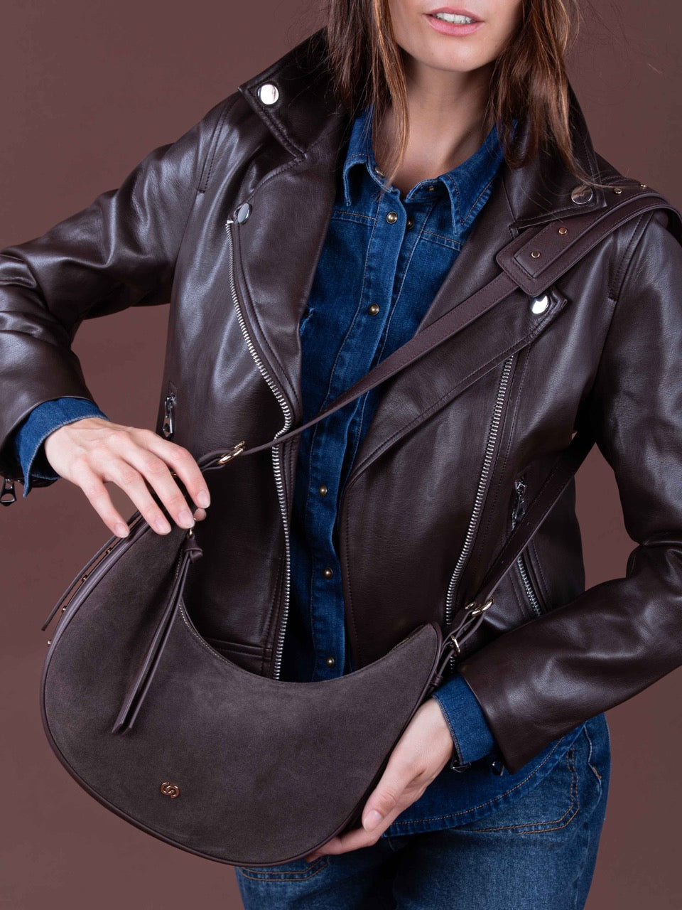 Halbmondtasche LUCIEN