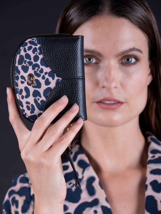 Geldbörse mit Leopardenmuster ROMEO