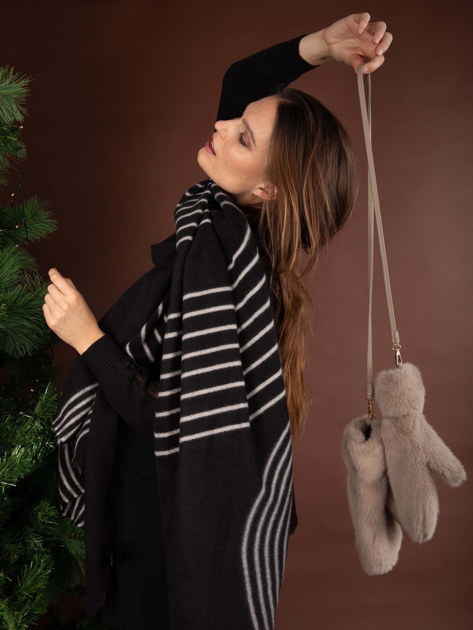 Fäustlinge aus Kunstfell