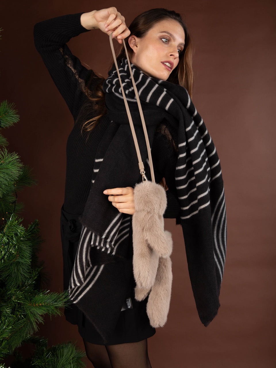 Fäustlinge aus Kunstfell