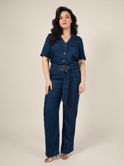 Denim-Jumpsuit