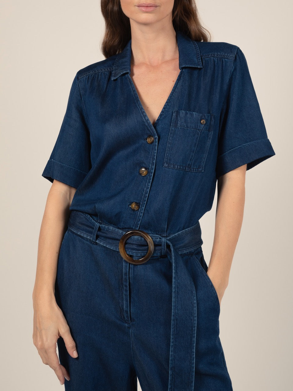 Denim-Jumpsuit