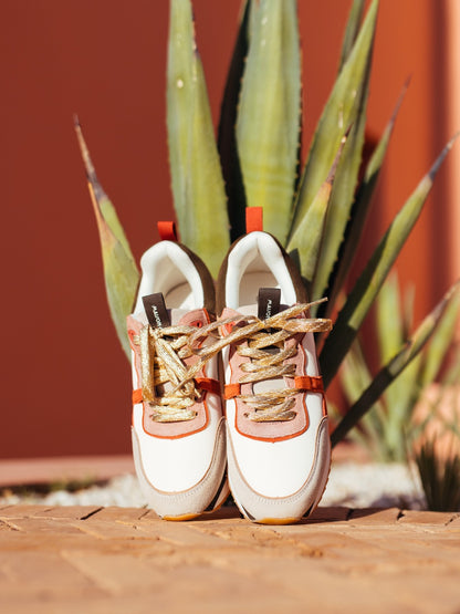 Running Sneakers in Terracotta