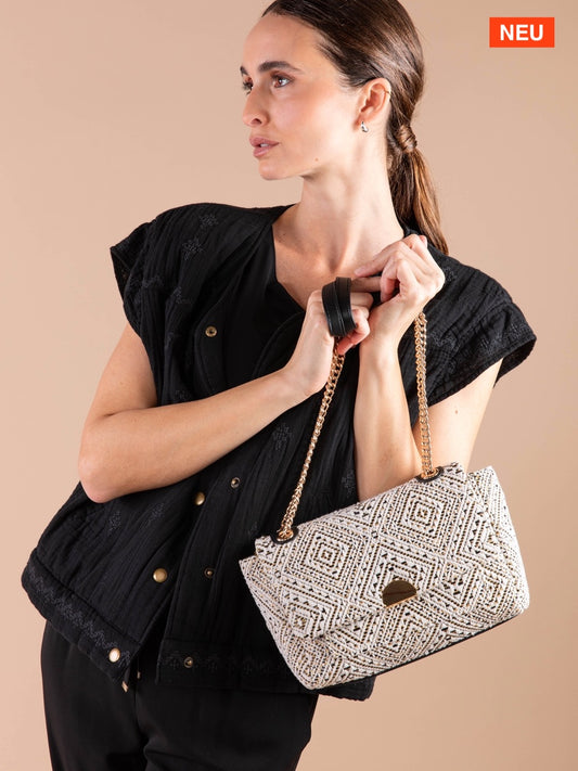Jacquard-Handtasche GABRIEL