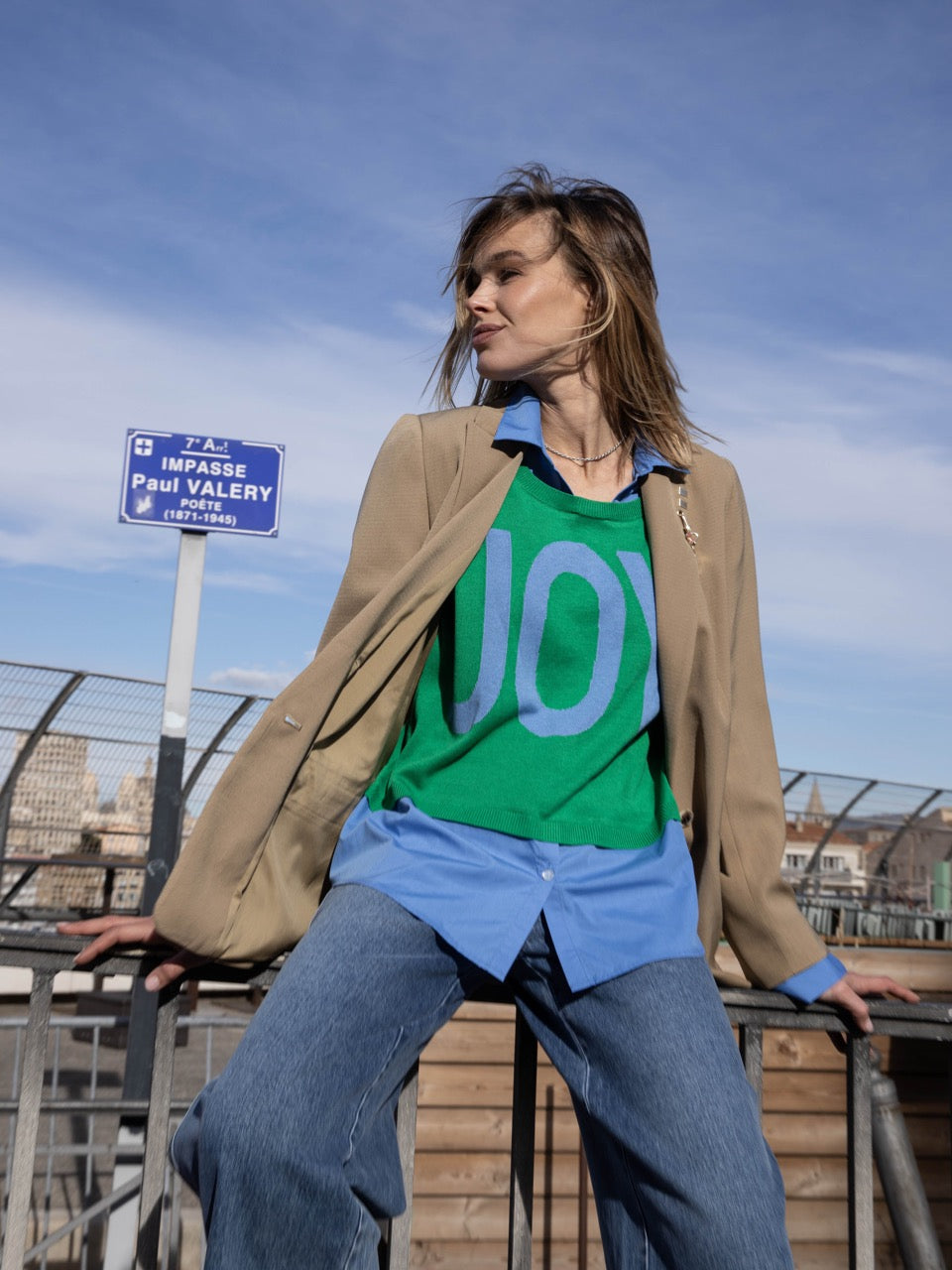 2-in-1 Pulli mit Bluseneinsatz