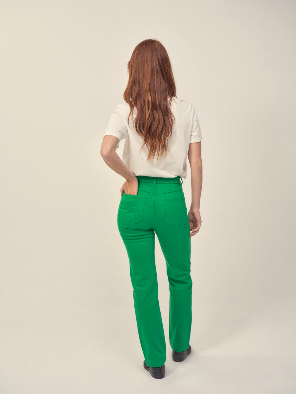 Hose ROMY plattierte Taschen