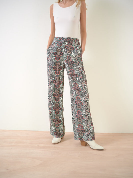 Bedruckte fließende Hose